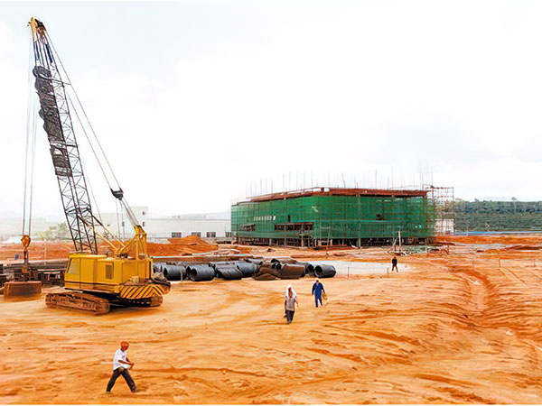 云浮西江新城新型装饰材料交易中心项目