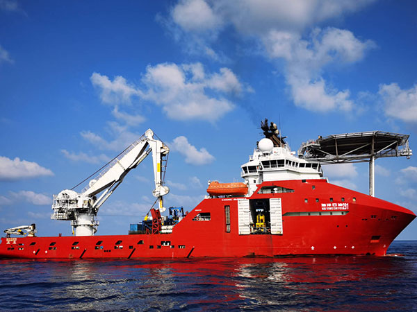 深圳海洋石油291船加装A吊项目