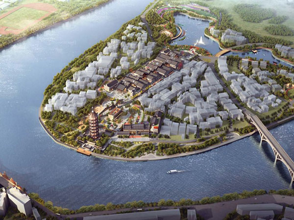 罗定文塔半岛地区城市更新项目