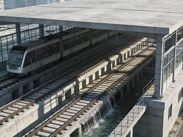 某市区有轨电车5号线一期工程永和车辆段盖板工程建设项目洪涝安全评估